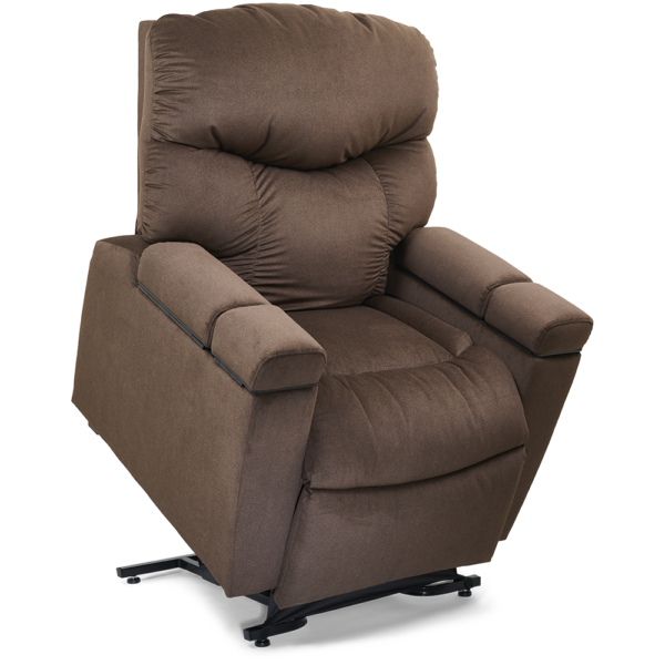 PR-511 Cloud+ Lift Chair in plush upholstery, featuring ergonomic design for customizable comfort.