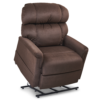 Comforter Series 3-Position Lift Chair with full reclining support and plush padding, shown in a soft fabric.