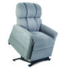 Comforter PR-535 Extra Wide lift chair with extra-wide seat, plush biscuit back, and MaxiComfort technology, designed for larger users seeking maximum comfort and support.