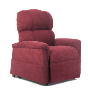 Comforter PR-535 Extra Wide lift chair with extra-wide seat, plush biscuit back, and MaxiComfort technology, designed for larger users seeking maximum comfort and support.