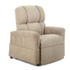 Comforter PR-535 Extra Wide lift chair with extra-wide seat, plush biscuit back, and MaxiComfort technology, designed for larger users seeking maximum comfort and support.