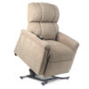 Comforter PR-535 Extra Wide lift chair with extra-wide seat, plush biscuit back, and MaxiComfort technology, designed for larger users seeking maximum comfort and support.