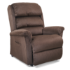 Relaxer PR-766 lift chair with MaxiComfort, offering plush upholstery and zero-gravity positioning.
