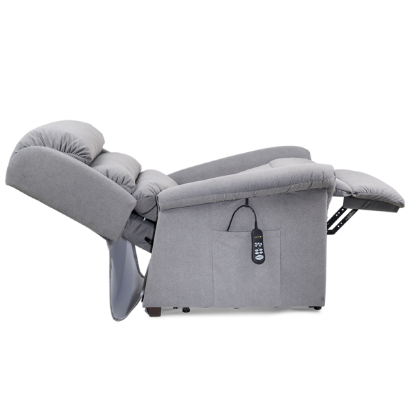 Relaxer PR-766 lift chair with MaxiComfort, offering plush upholstery and zero-gravity positioning.