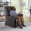 Relaxer PR-766 lift chair with MaxiComfort, offering plush upholstery and zero-gravity positioning.