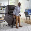 Relaxer PR-766 lift chair with MaxiComfort, offering plush upholstery and zero-gravity positioning.