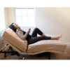 Affordable Flexabed Value-Flex adjustable bed with head and foot adjustment, comfortable innerspring mattress, and durable build.