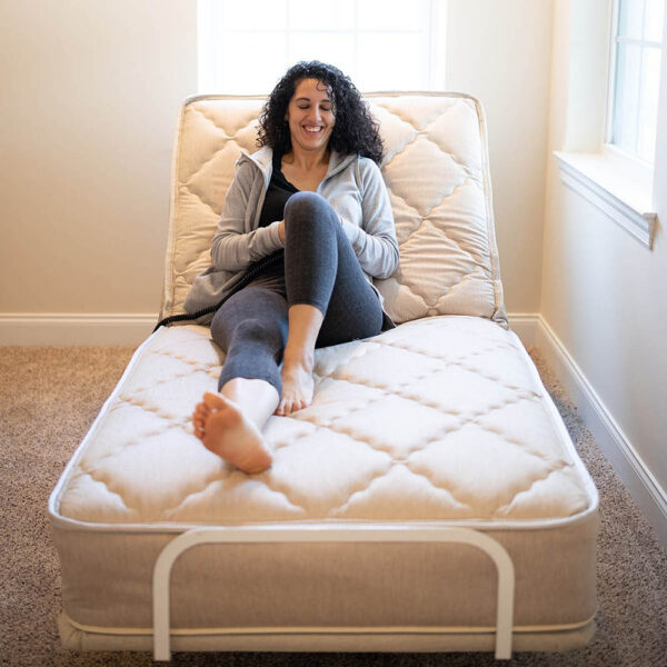 Affordable Flexabed Value-Flex adjustable bed with head and foot adjustment, comfortable innerspring mattress, and durable build.