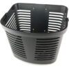"Front basket for Pride Mobility scooters with easy-access storage, compatible with latest Pride models.