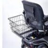 pride-rear-basket-4 Rear basket for Pride Mobility scooters, designed for groceries and everyday storage, compatible with multiple Pride models.