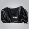 Pride Mobility Scooter Weather Cover made of durable vinyl with reinforced seams, designed for outdoor protection and transport.