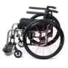 2gx-left TiLite 2GX Series 2 wheelchair with a titanium folding frame, designed for a custom fit and easy portability.