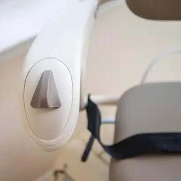 Harmar Pinnacle Stair Lift installed on a staircase, showing a compact and smooth operation for enhanced home mobility.