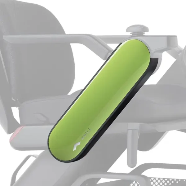 Arm Covers for WHILL Model C2 in multiple colors, with left and right covers for personalized style.