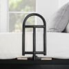 Bedcane 2041-main-1 Stander BedCane with cushioned handle and organizer pouch, securely installed on a bed for safe transfers.