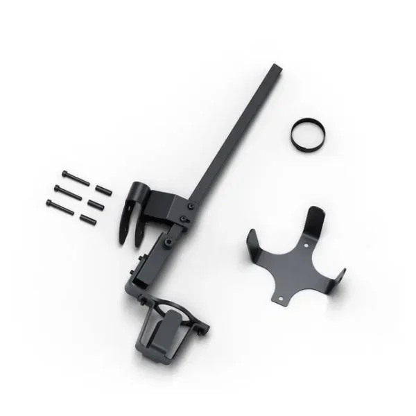 Cane Holder attached to the WHILL Model Ri, holding a cane securely for convenient access.