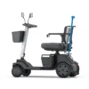 Cane Holder for Model R 3 Cane Holder attached to the WHILL Model Ri, holding a cane securely for convenient access.
