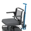 Cane Holder for Model R 4 Cane Holder attached to the WHILL Model Ri, holding a cane securely for convenient access.