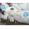 Stander EZ Click LTC Bed Handle installed on a bed, showing the easy click-on design and secure support handle.