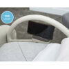Stander EZ Click LTC Bed Handle installed on a bed, showing the easy click-on design and secure support handle.