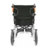 Ergo Flight 4 Ultra-lightweight Karman Ergo Flight Wheelchair with ergonomic S-shaped seat and foldable aluminum frame for easy transport.