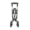 Triumph Escape Petite Rollator with compact folding design, comfortable seat, ergonomic handles, and large wheels for easy mobility and storage.