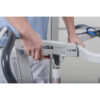 Invacare ISA 15 ISA Stand Assist Premier Series Lift with ergonomic handles and adjustable knee support, designed for safe, comfortable transfers.