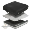 J2-Cushion_Beauty JAY J2 wheelchair cushion with pre-contoured foam base and JAY Flow fluid tripad for superior skin protection and stability.