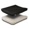 JAY_Basic_Cushion_Beauty JAY Basic Wheelchair Cushion with a soft foam base, mild contouring, and a lightweight design for basic seating needs.