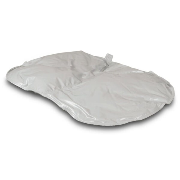 JAY Easy wheelchair cushion with contoured foam base and JAY Flow® fluid tripad for skin protection and pressure relief.