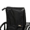 JAY GO wheelchair back with Velcro strap assembly, wide straps, and a durable, moisture-resistant Dartex cover for basic support.