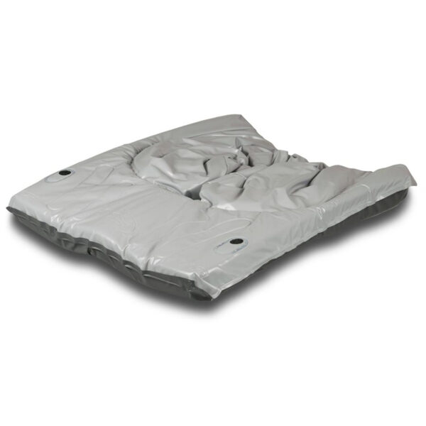 JAY J2 wheelchair cushion with pre-contoured foam base and JAY Flow fluid tripad for superior skin protection and stability.