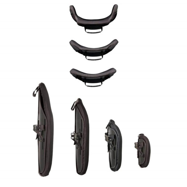 JAY J3 Back with lightweight design, customizable sizes, and adjustable contour depths for personalized wheelchair support.