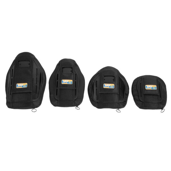 JAY Zip wheelchair backrest, lightweight and adjustable, designed for kids with posterior and lateral thoracic support.