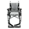 Karman Ergonomic S-305Q Wheelchair with lightweight aluminum frame, ergonomic S-shaped seat, and adjustable armrests for daily mobility.