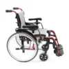 Karman Ergonomic S-305Q Wheelchair with lightweight aluminum frame, ergonomic S-shaped seat, and adjustable armrests for daily mobility.