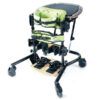 Leckey Freestander upright positioning system with adjustable supports for children and teens in therapy or home environments.