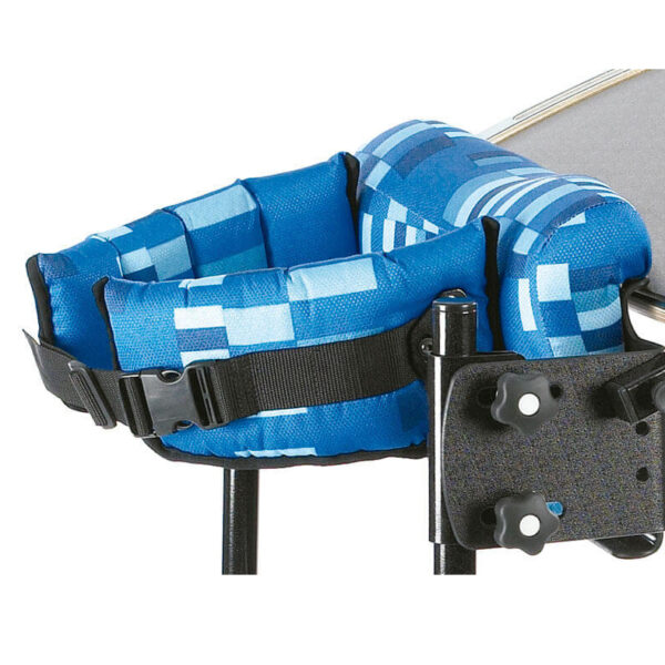 Leckey Freestander upright positioning system with adjustable supports for children and teens in therapy or home environments.