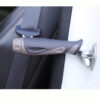 Ergonomic Metro Car Handle Plus with built-in LED flashlight, designed for easy car entry and exit support.