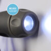 Ergonomic Metro Car Handle Plus with built-in LED flashlight, designed for easy car entry and exit support.