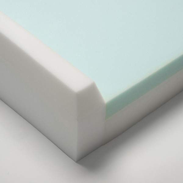 Protekt 500 Gel-Infused Foam Mattress with Visco Gel Polymer Technology, designed for advanced pressure relief and temperature regulation.