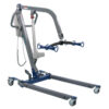 Protekt Power Patient Lifts with ergonomic foot-pedal base adjustment and 6-point spreader bar for secure patient handling.