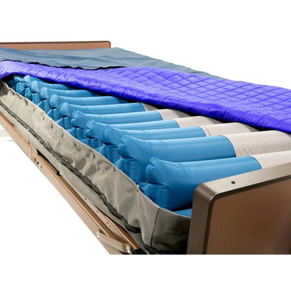 Protekt Aire 9900 air mattress with true low air loss, alternating pressure, and pulsation therapies, designed for bariatric and high-risk patients.