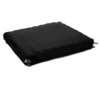 Protekt O2 – 4 Protekt O2 wheelchair cushion with interconnected air cells, designed for pressure relief and stability, shown with nylon cover and included hand pump.