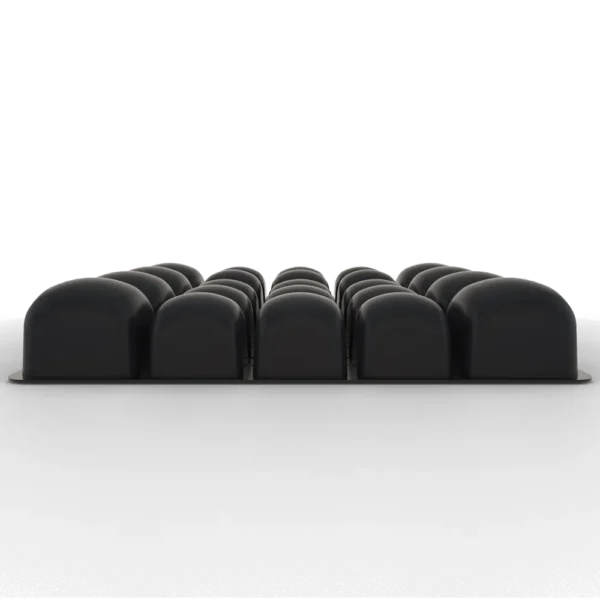 ROHO Mosaic Cushion with lightweight, adjustable air cells for everyday comfort and pressure relief, shown with moisture-resistant cover.