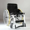 Karman S-ERGO ATX Wheelchair with lightweight aluminum frame, adjustable ergonomic features, and large wheels for all-terrain mobility.