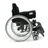 Karman S-ERGO ATX Wheelchair with lightweight aluminum frame, adjustable ergonomic features, and large wheels for all-terrain mobility.