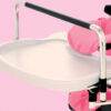 Leckey Squiggles Stander with customizable postural supports and adjustable frame for children aged 1–5 years.