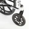 Tracer SX5 5 Invacare Tracer SX5 wheelchair with carbon steel frame, padded flip-back armrests, and dual-axle for adjustable hemi-height.