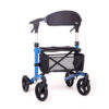 Triumph Escape 2 Triumph Escape Rollator with a compact foldable design, shown with adjustable handles and seat, offering convenient mobility support.